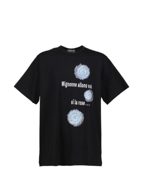 Yohji Yamamoto graphic-print T-shirt