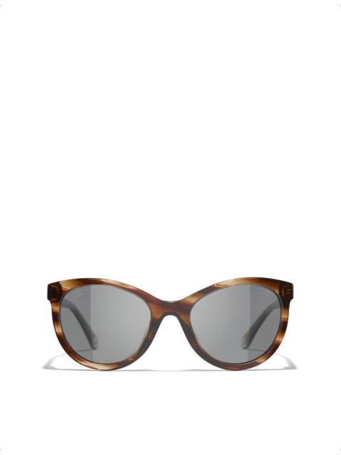 CHANEL Pantos-frame sunglasses