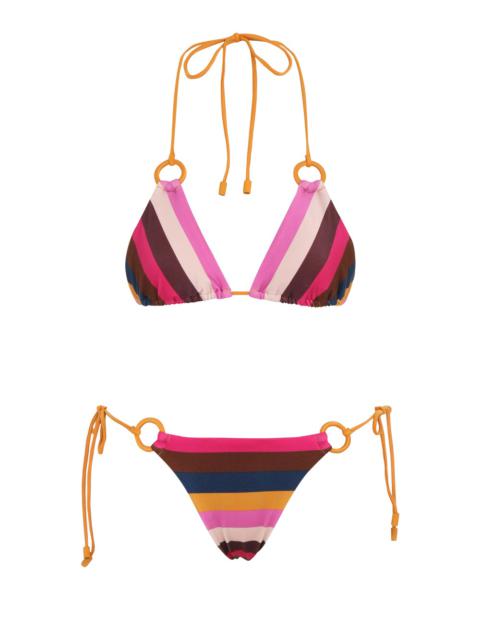 Zimmermann GINGER RING TIE BIKINI