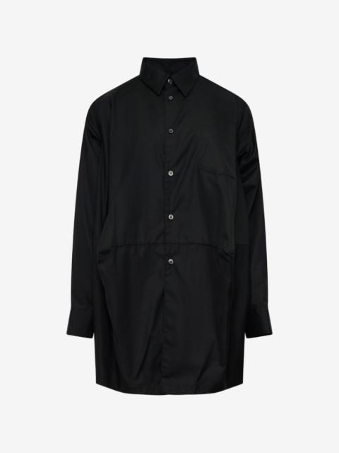 Comme des Garçons Comme des Garçons satin-finish button-up shirt