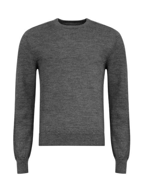 Maison Margiela ELBOW-PATCH WOOL SWEATER
