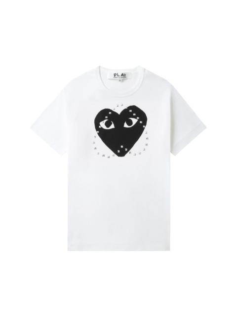 Comme des Garçons PLAY logo-stud cotton t-shirt