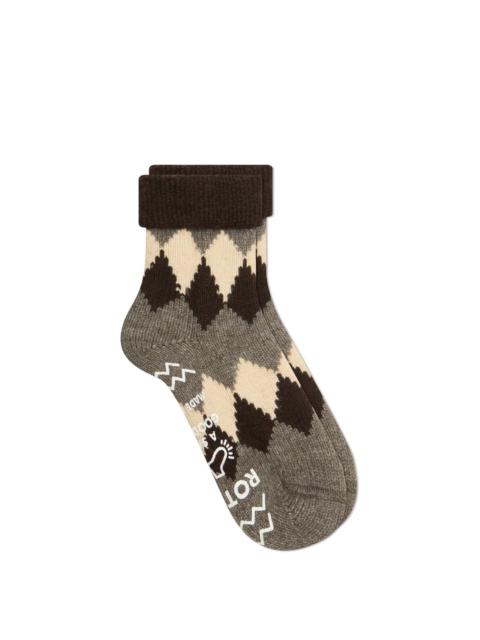 ROTOTO® RoToTo Diamond Comfy Room Sock
