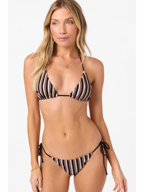 O'Neill Sand Dollar Stripe Venice Triangle Top