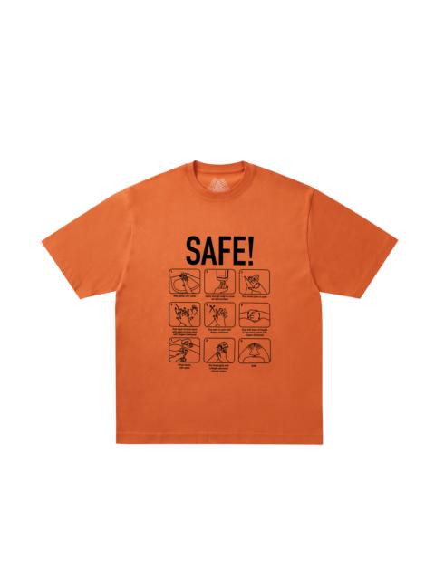 PALACE SAFE T-SHIRT POP ORANGE