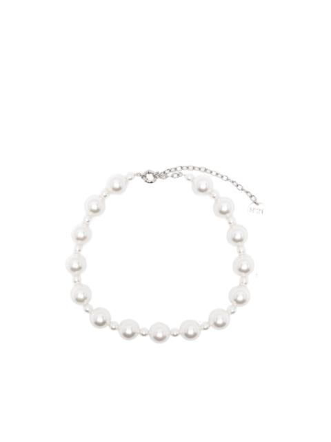 N°21 faux-pearl necklace