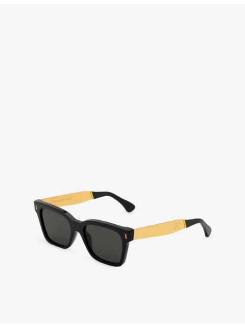 RETROSUPERFUTURE America Francis Square-Frame Acetate Sunglasses