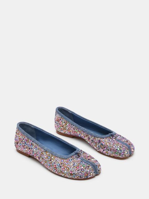 STEVE MADDEN CALICO DENIM RHINESTONES