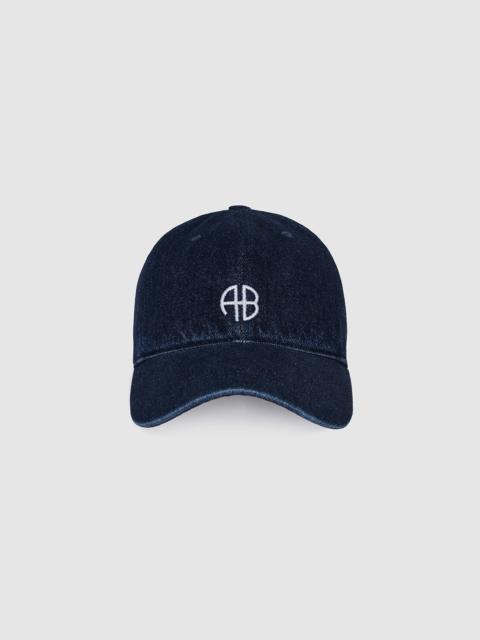 ANINE BING Jeremy Baseball Cap Ab - Ink Blue