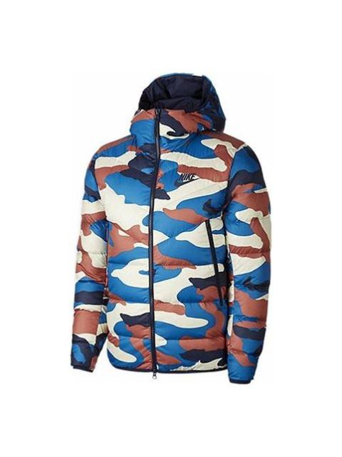 Nike Nike Camouflage Casual Sports Printing Down Jacket Camouflage BV4764-744
