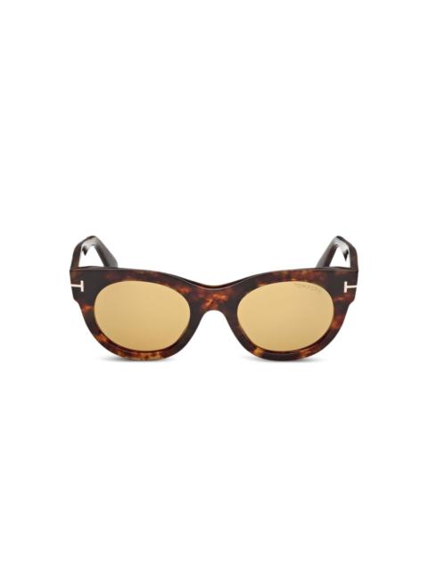 TOM FORD round-frame sunglasses