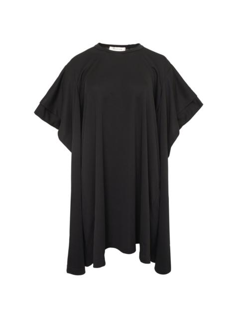 Comme Des Garçons Layered T-Shirt Dress in Black