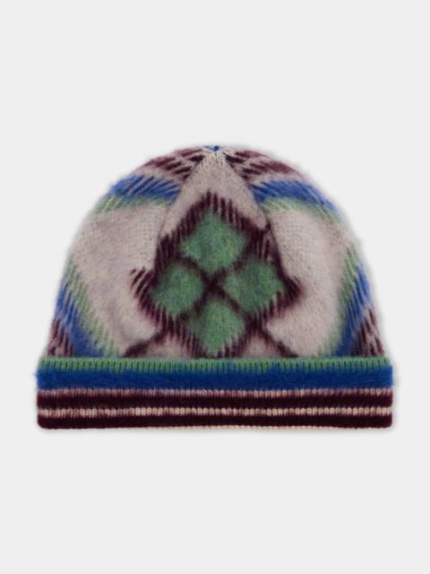 rabanne BEANIE IN BRUSHED WOOL BLEND