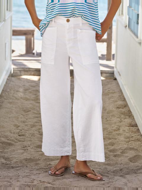 Frank & Eileen Cropped Wide-Leg Carpenter Pant