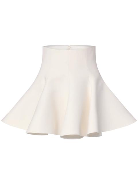 Louis Vuitton Wool-Silk Pleated Circle Skirt