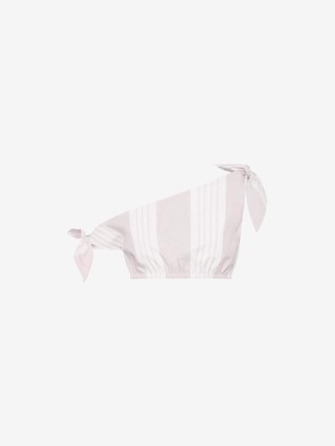 POSSE Posse Rosie Tie Top - Pink Stripe