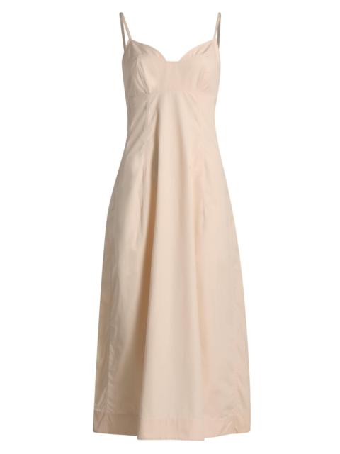 CO Women's Bustier tton Midi-Dress - Whisper Pink