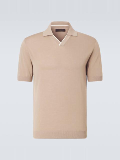 SLOWEAR Cotton polo shirt