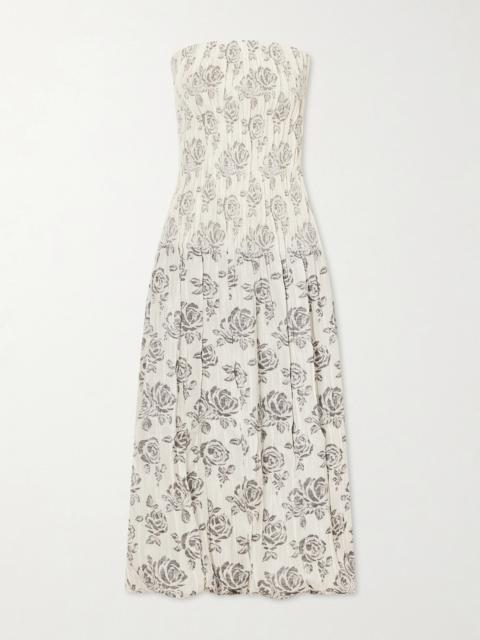KALLMEYER Blanche Floral-brocade Gown
