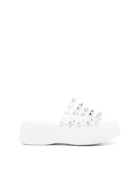 Jean Paul Gaultier x Melissa Becky Punk Love slides