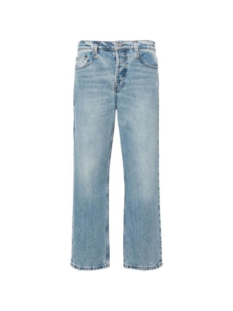 FRAME Slouchy mid-rise straight-leg jeans