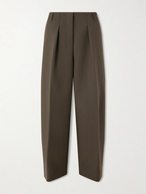 JACQUEMUS The Ovalo Pleated Crepe Pants