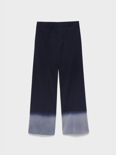 JW Anderson MENS DIP DYED PANT IN NAVY & MULTI