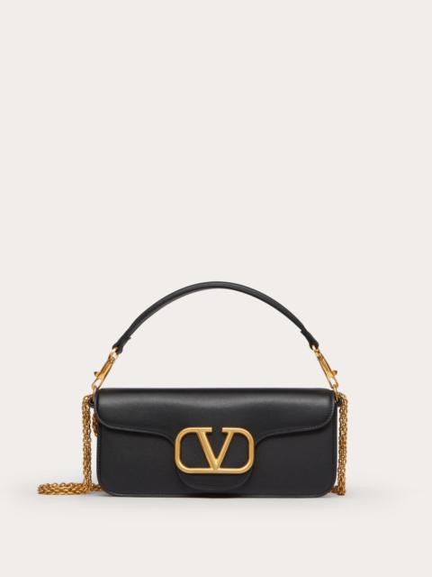 Valentino VALENTINO GARAVANI LOCÒ CALFSKIN SHOULDER BAG