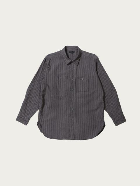 Work Shirt - Charcoal/Grey LC Stripe