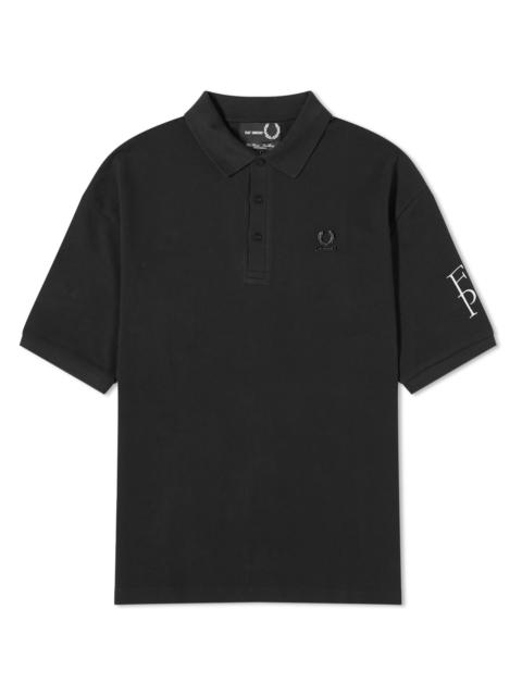 Fred Perry Fred Perry x Raf Simons Embroidered Oversized Polo