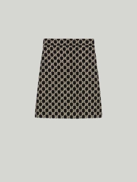 GUCCI Gucci GG Tweed Skirt