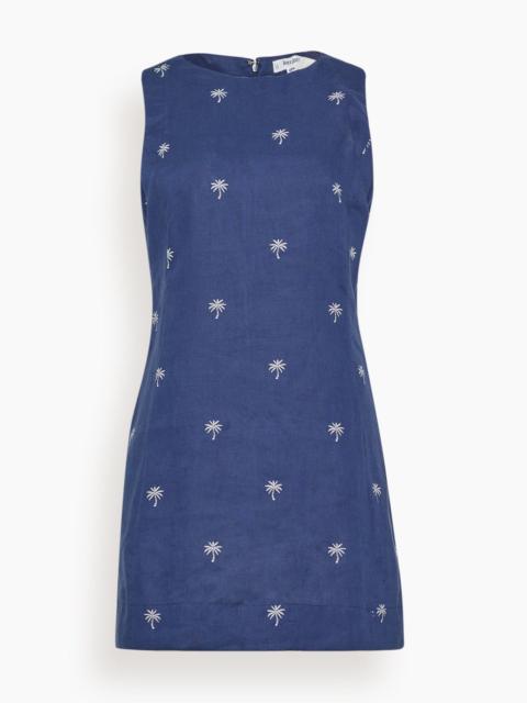 lemlem Persinna Shift Dress in Zafi Navy