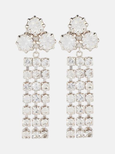 Jil Sander Crystal-embellished earrings