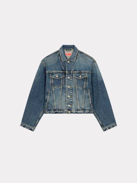 Denim trucker jacket