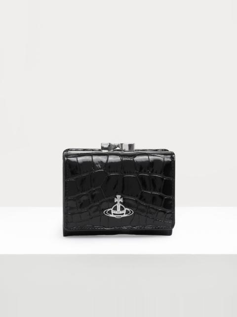 Vivienne Westwood CROCODILE SMALL FRAME WALLET