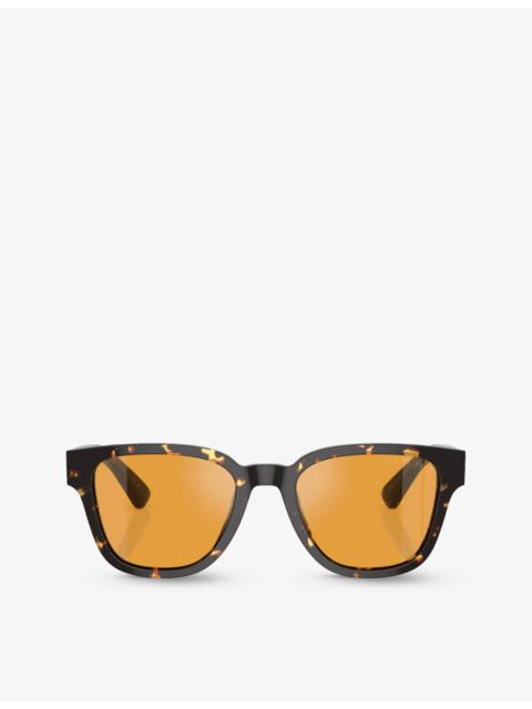 Prada PR A04S pillow-frame acetate sunglasses