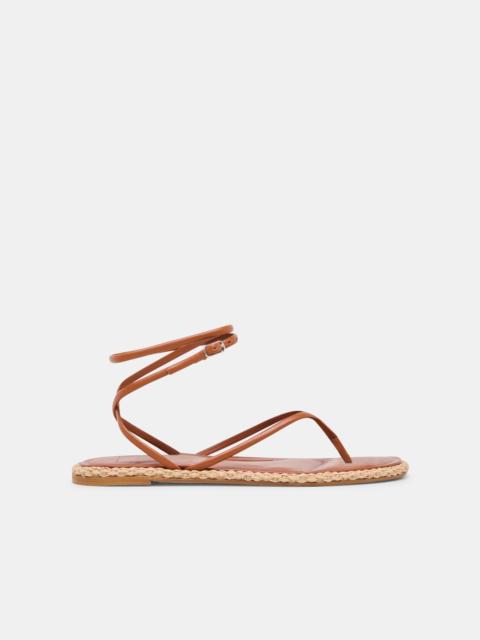dolce vita COVE SANDALS BROWN LEATHER