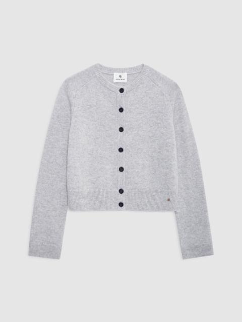ANINE BING Joye Cardigan - Light Heather Grey
