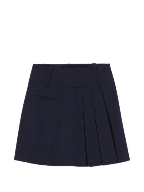 Claudie Pierlot short wool blend skirt