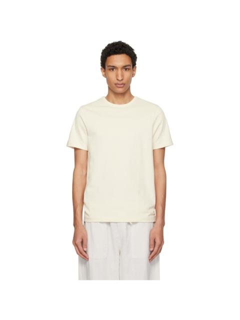 Merz b. Schwanen Off-White Classic Fit T-shirt
