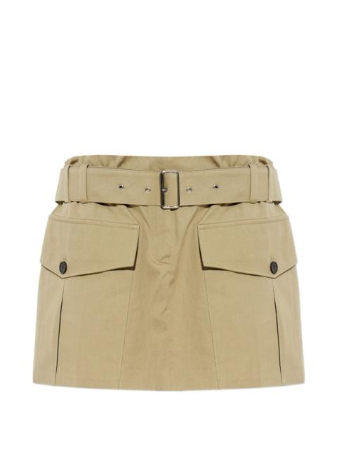 IRO belted mini skirt