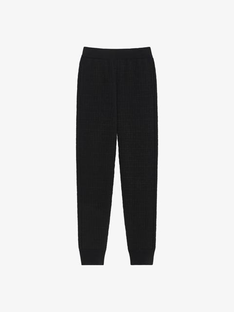 JOGGER PANTS IN 4G JACQUARD