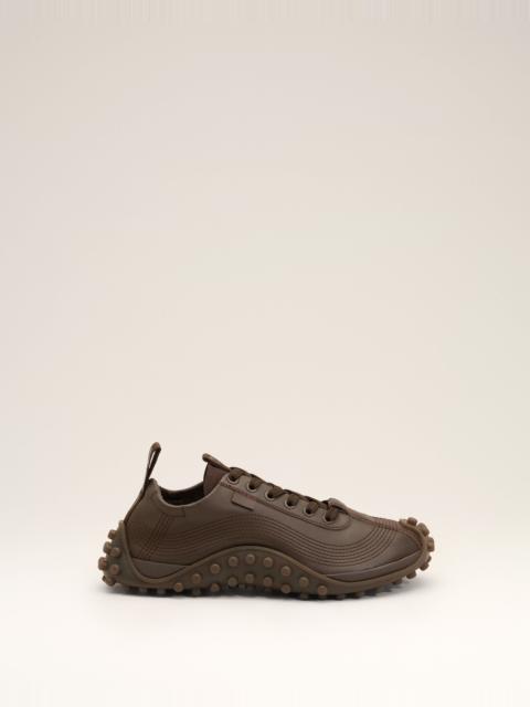 AMI Paris BROWN COW LEATHER MIRAGE SNEAKERS