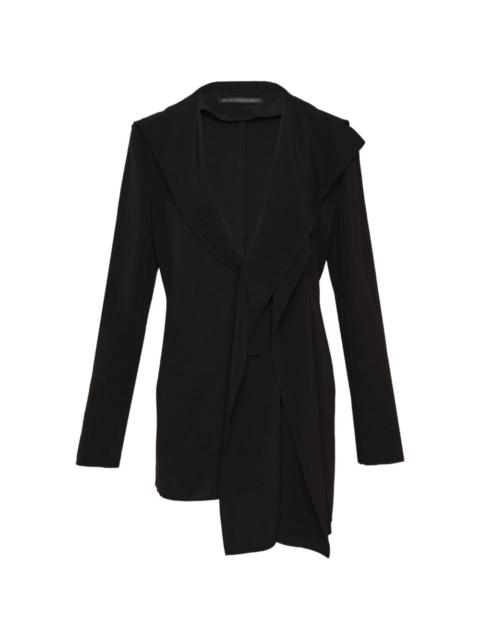Yohji Yamamoto asymmetric sailor-collar jacket