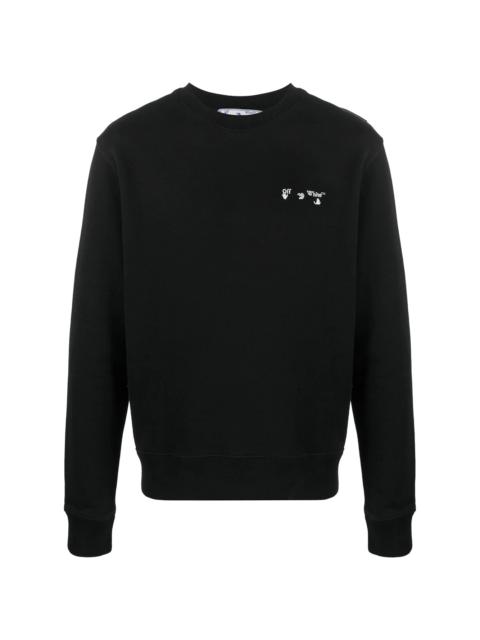 chest logo-print sweatshirt