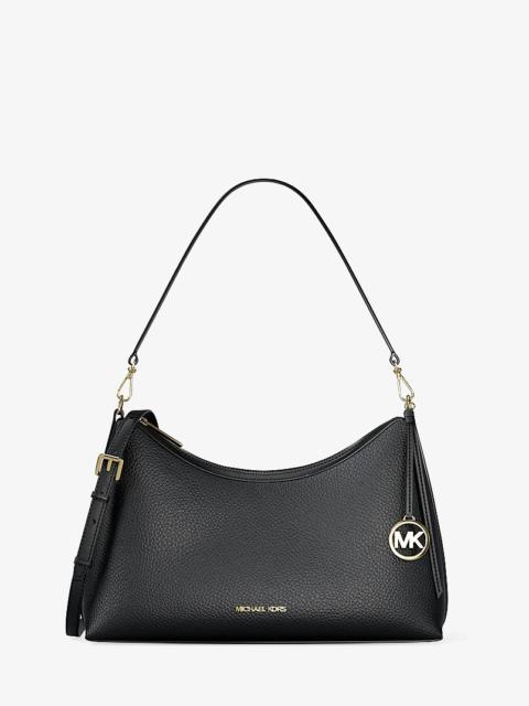 MICHAEL KORS Sammy Medium Pebbled Leather Convertible Shoulder Bag