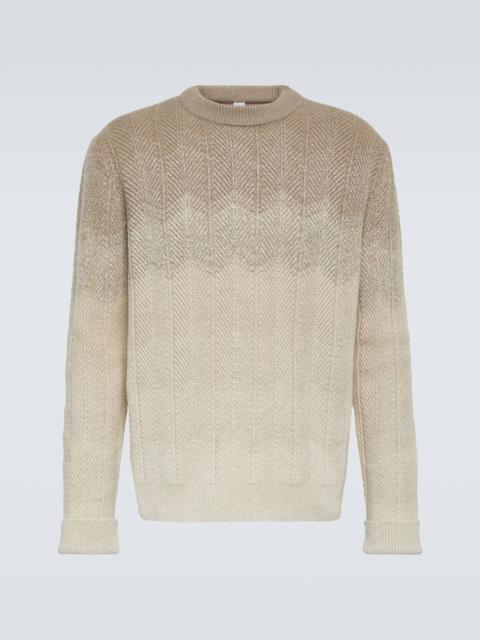 Gradient cashmere sweater