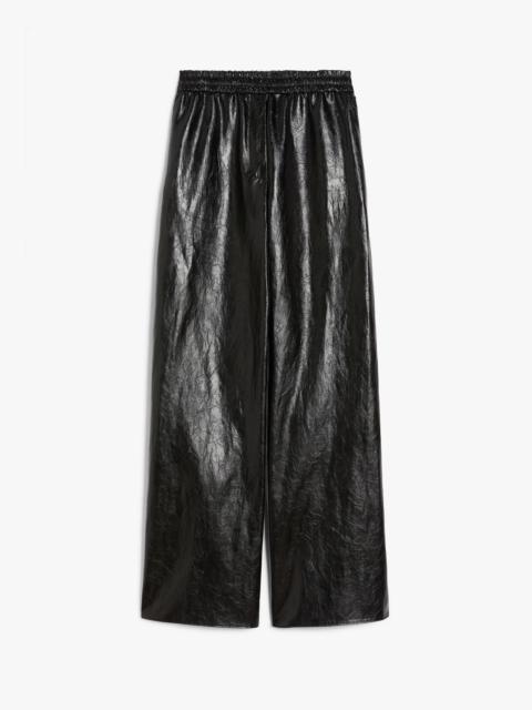 WEEKEND Max Mara PLUTONE Coated fabric palazzo trousers