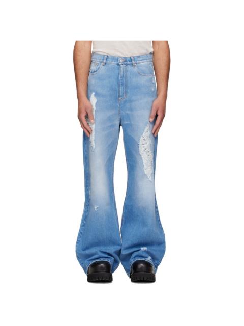 NO/FAITH STUDIOS ITALY OCEAN LOOSE CUT / IND - lsft02-used-denim
