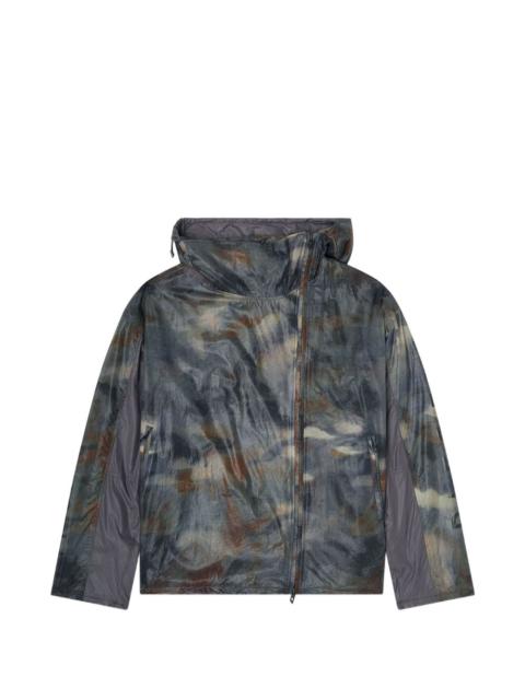 Diesel hooded military jacket